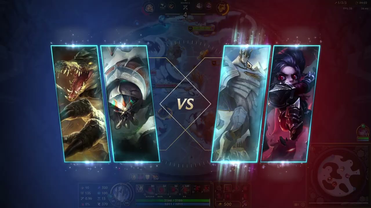 LoL Arena Galio+Poppy 1st place