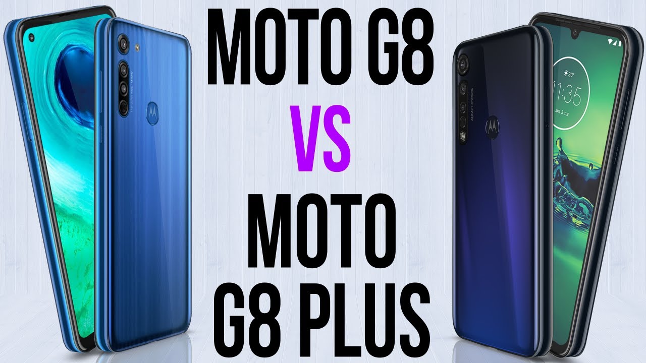 Moto G8 vs Moto G8 Plus (Comparativo)