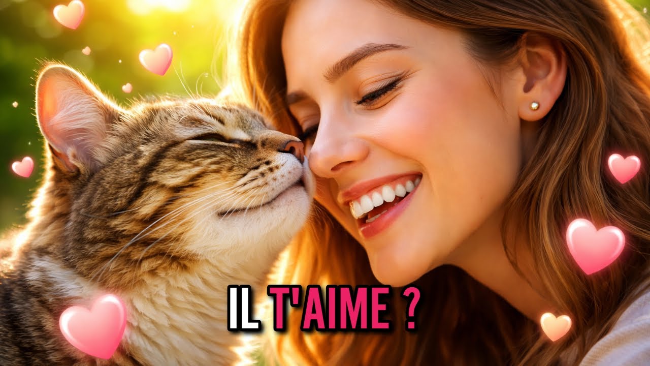 Ton chat est AMOUREUX de toi s'il fait ça !