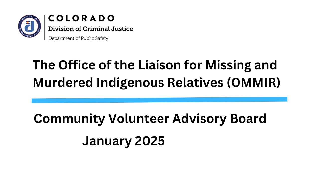 OMMIR CVAB Meeting Recording   January 2025