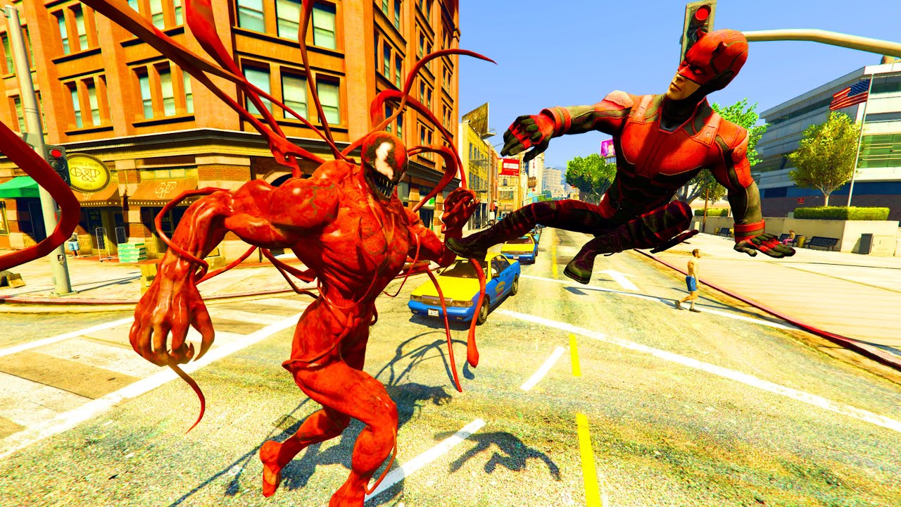 GTA V - Ragdolls And Fails Compilation V.86 ( Daredevil Vs Carnage / Epic Ragdolls)