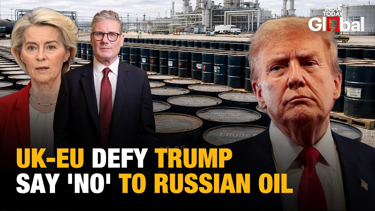 UK & EU Defy U.S. President Donald Trump, Refuse To Ease Oil Sanctions On Russia Amid Iran War