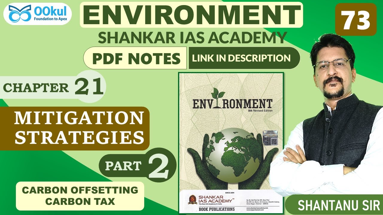 Mitigation Strategies | Carbon Offsetting | Carbon Tax | Environment | Shankar IAS | Ch 21(2) | UPSC