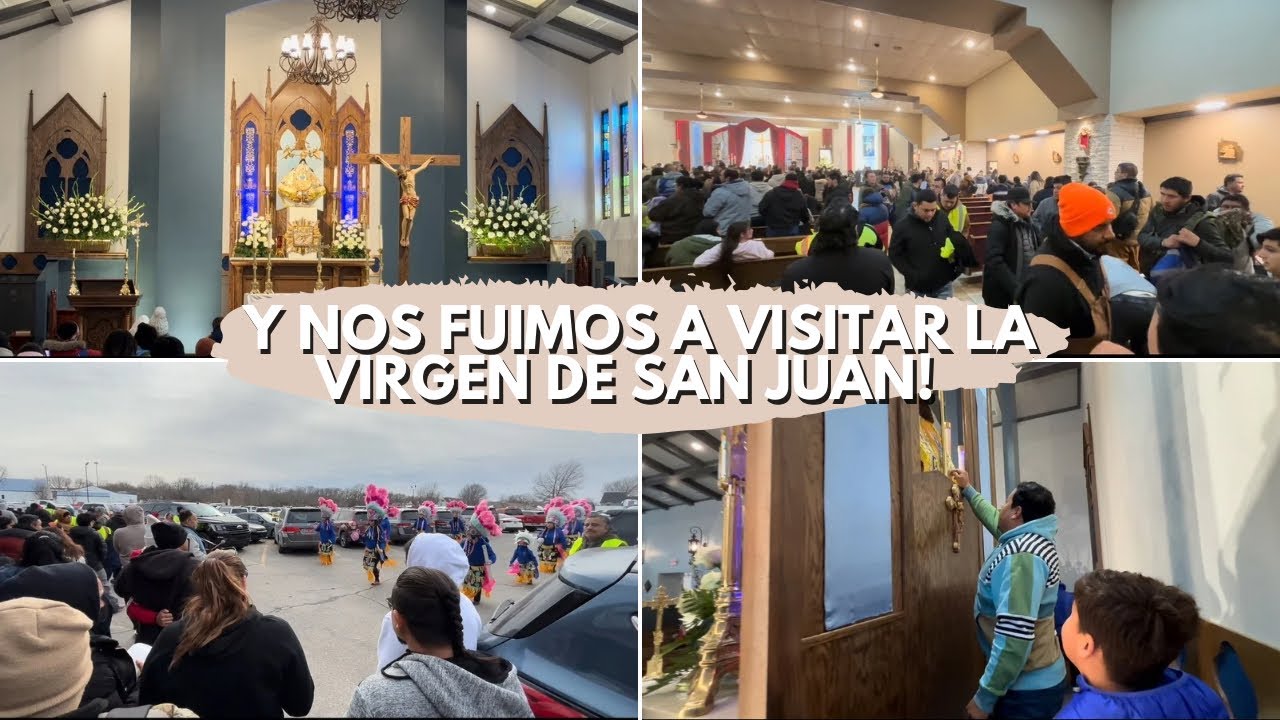 Nos fuimos a visitar a la Virgen de San Juan! ❤️🙏