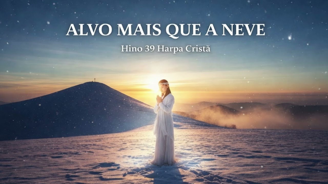 ALVO MAIS QUE A NEVE - Hino 39 da Harpa Cristã