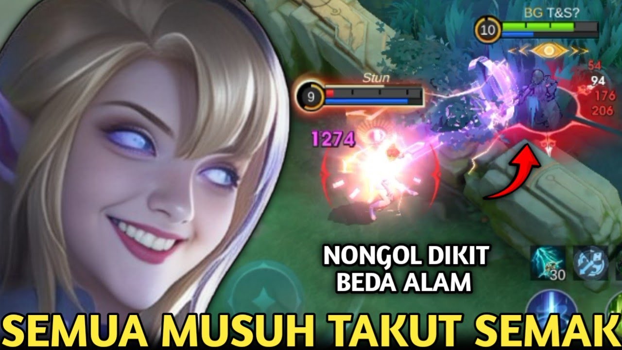 EUDORA MODE SEMAK BENER² TERLALU HOROR! BIKIN SEMUA MUSUH SAMPE TAKUT & TRAUMA MENDEKAT DISEMAK!MLBB