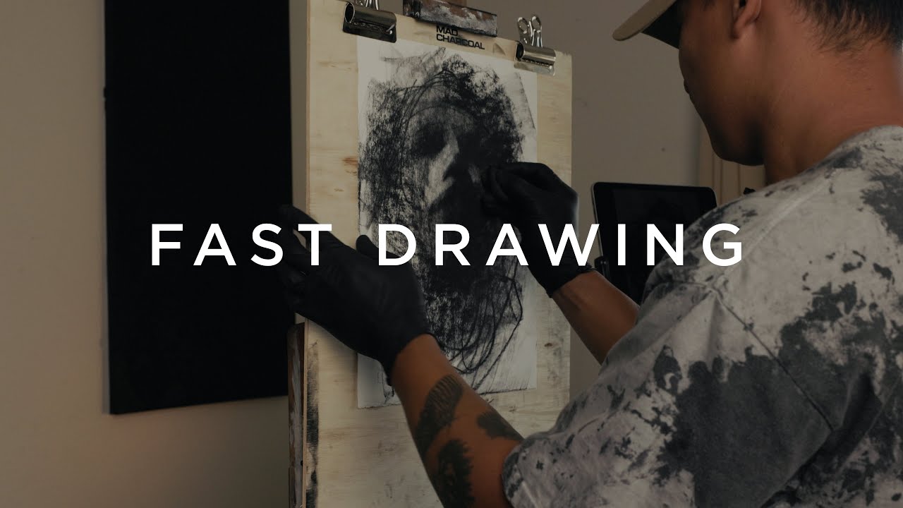 Why I Draw So Fast | Fast Portrait Gesture Drawing