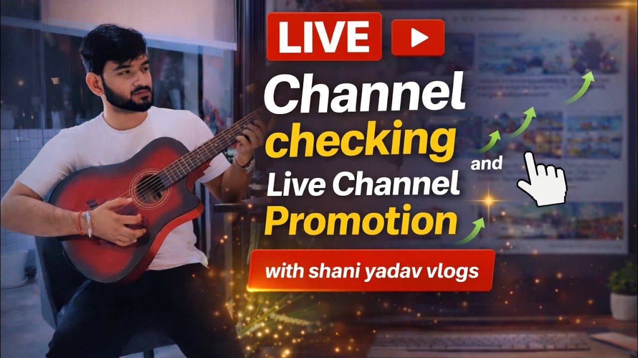 Live Channel checking ✅ Youtube channel support ✅ #live