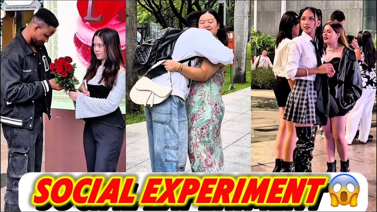 Giving Flowers to Strangers 🌹| Heartwarming Social Experiment #socialexperiment #kindness 