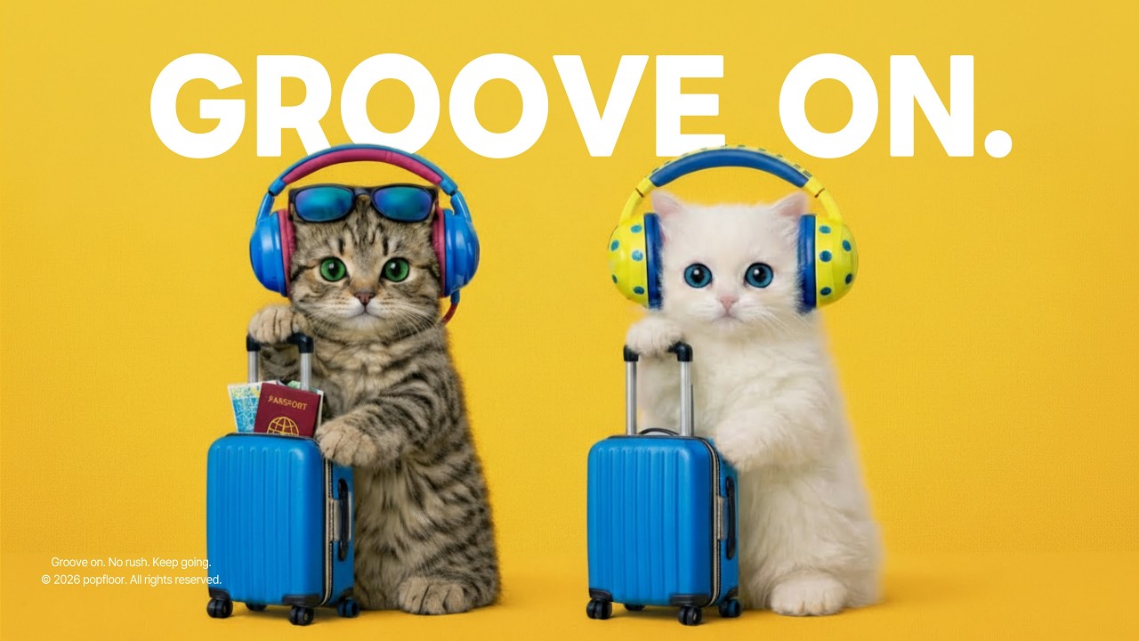 Playlist | 느좋 그루브로 떠나는 시간 ✈️ 오늘은 이 리듬 타고 어디든 ❤️ GROOVE POP · JAZZPOP 😎 매장음악 · 카페 · 노동요