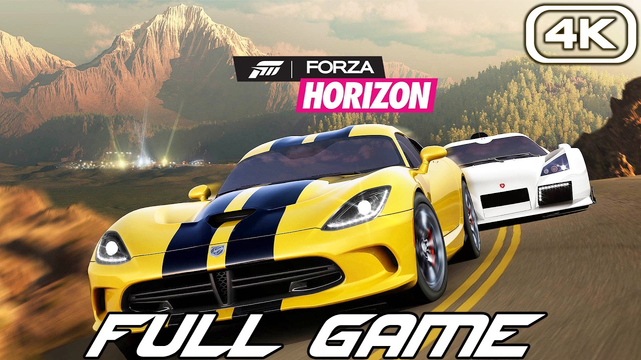 FORZA HORIZON Gameplay Walkthrough FULL GAME (4K 60FPS) No Commentary
