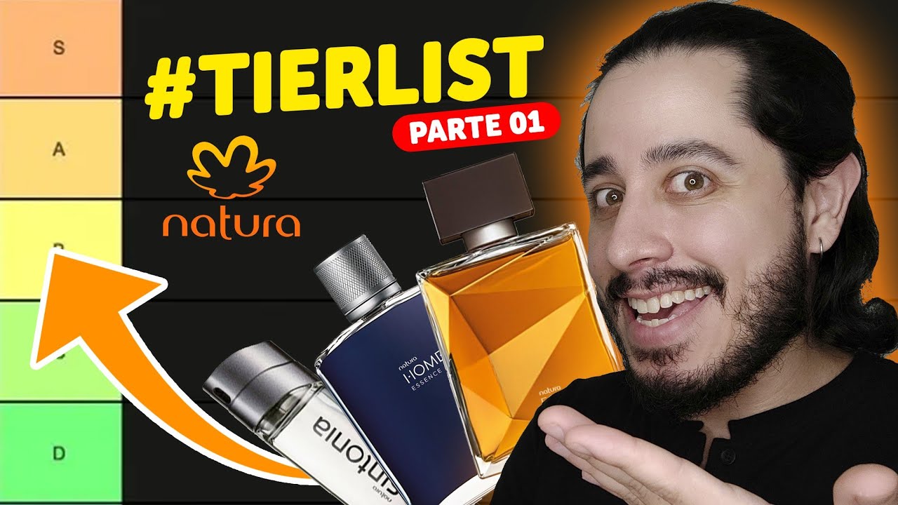 #tierlist dos perfumes da Natura! Linha Essencial, Homem e Sintonia