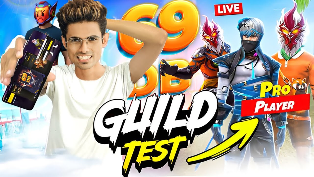 69 DB Guild Test 🔥 RASHIQ DB Live | Free Fire Malayalam