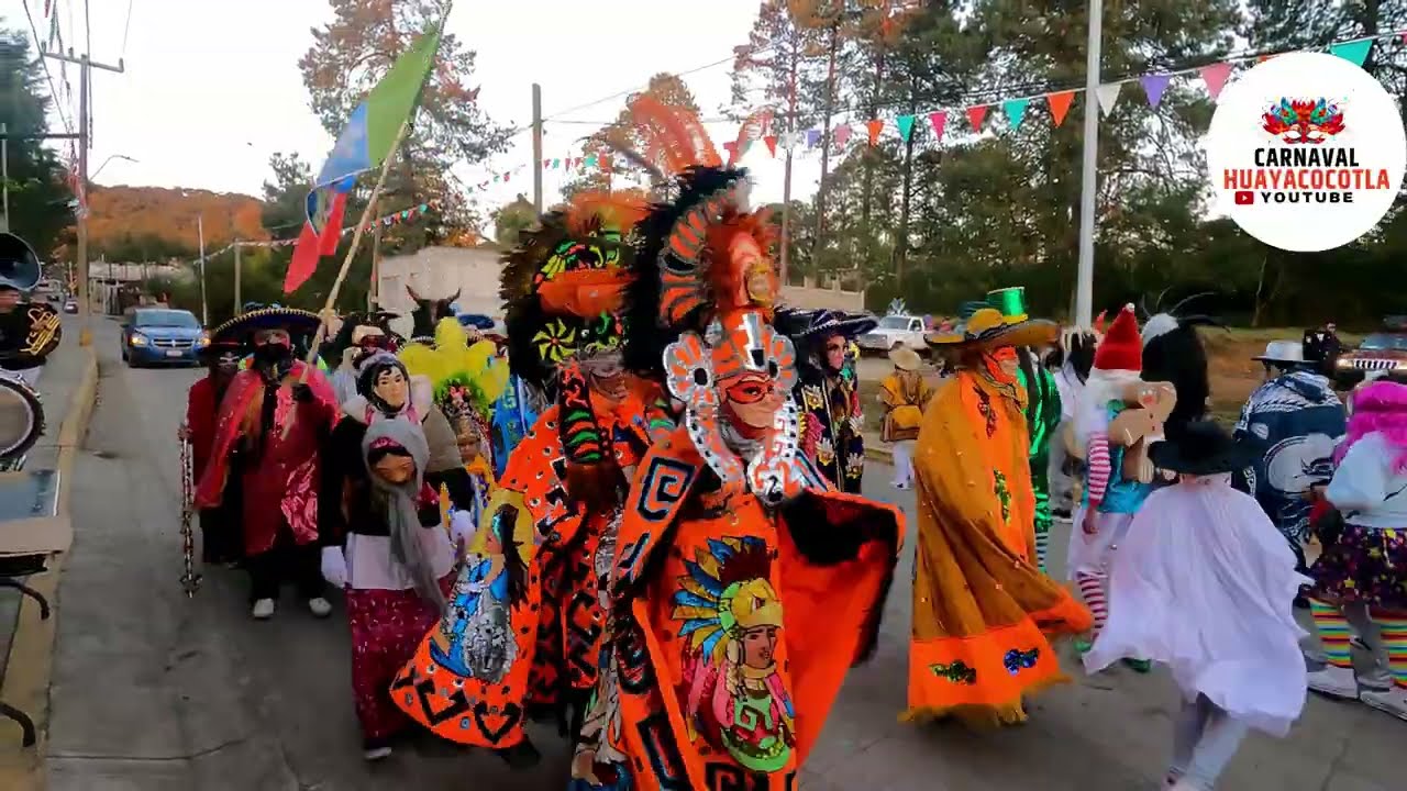 Carnaval Huayacocotla 2025 - Los duraznos, jinetes en el cielo.