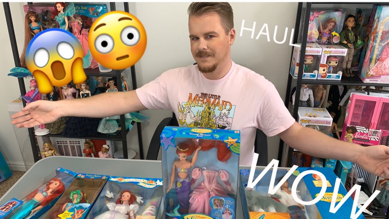 Buying back my CHILDHOOD 1997 Mattel Ariel Doll Haul