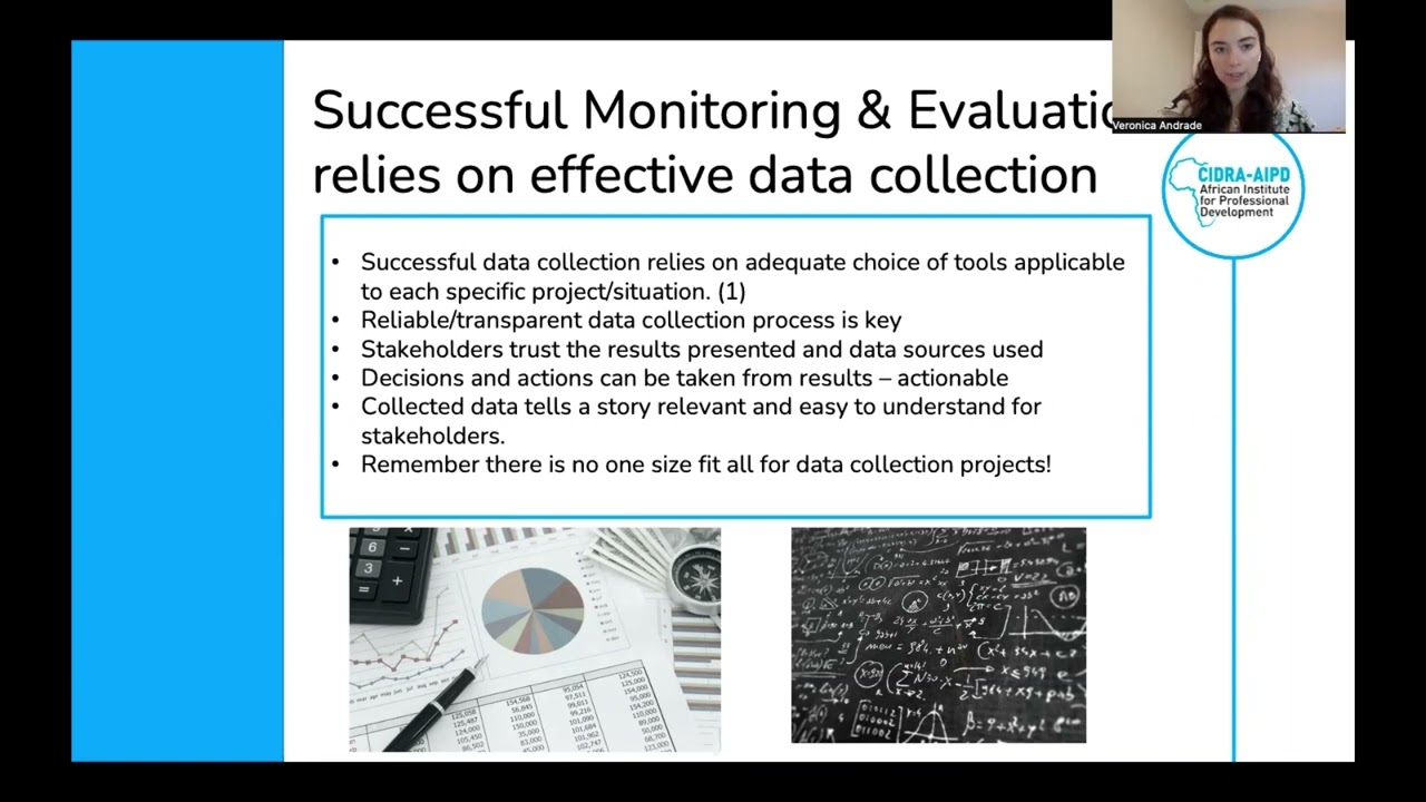 Monitoring and Evaluation - Data Collection Methods