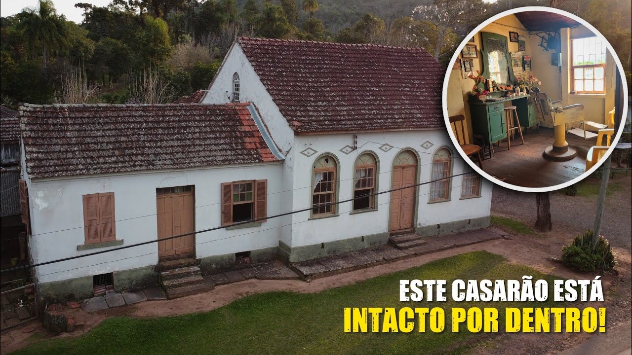 INÉDITO! ESTE LUGAR ESTÁ CONGELADO NO TEMPO COM COISAS RARÍSSIMAS DENTRO.