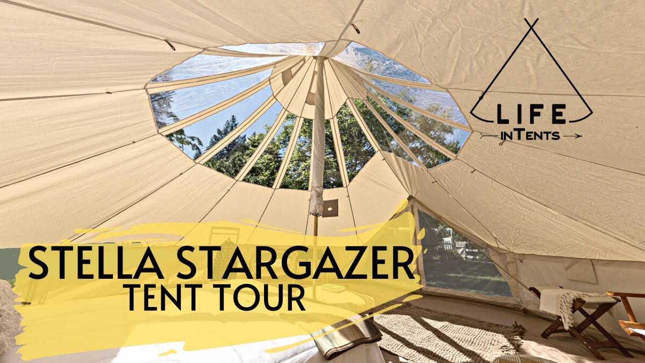 Stella Stargazing Glamping Tent Tour