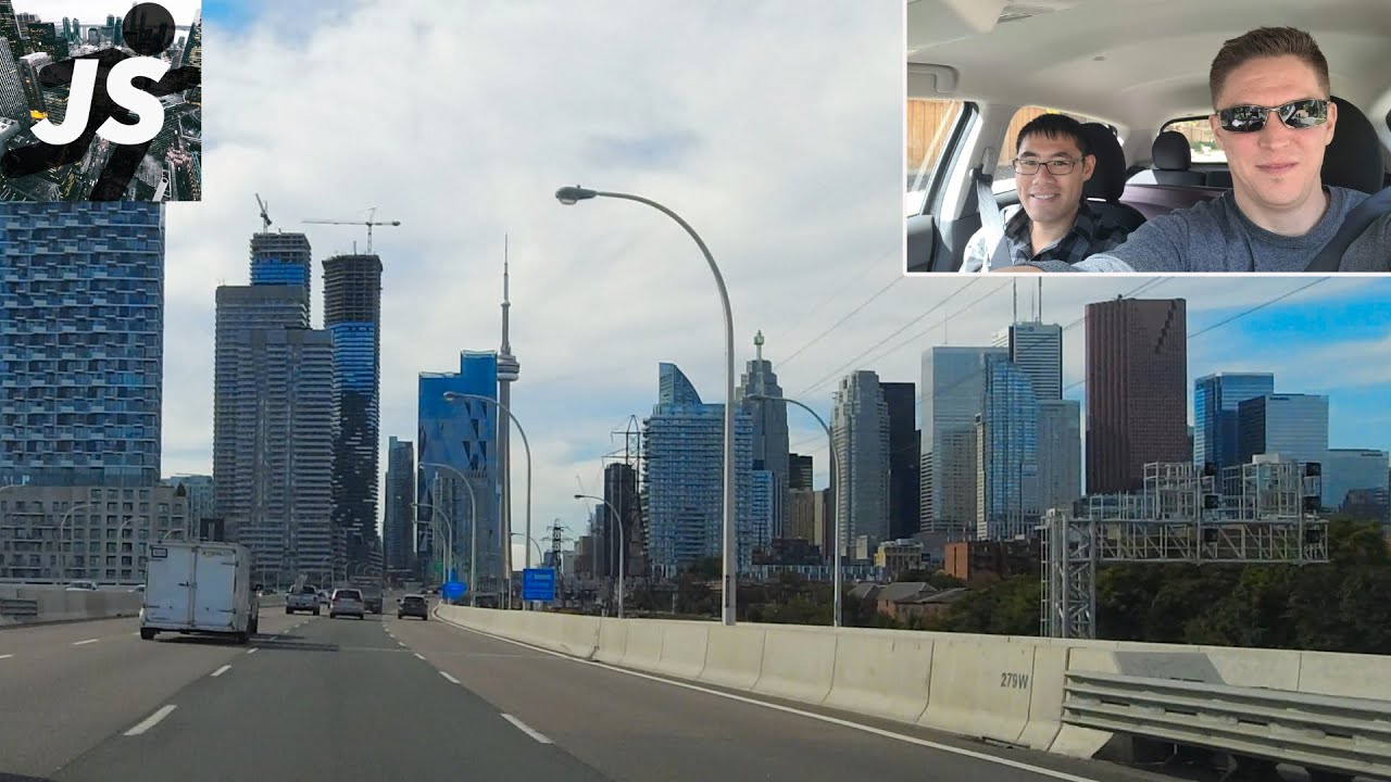 Toronto Highway Skyline View Drive w/@ActionKid (Oct '22)