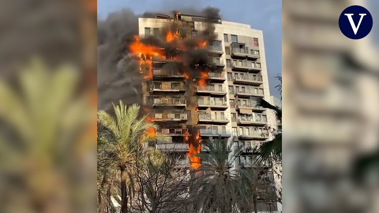 Menos de 40 minutos: Así fue la rápida propagación del fuego en València | INCENDIO | La Vanguardia