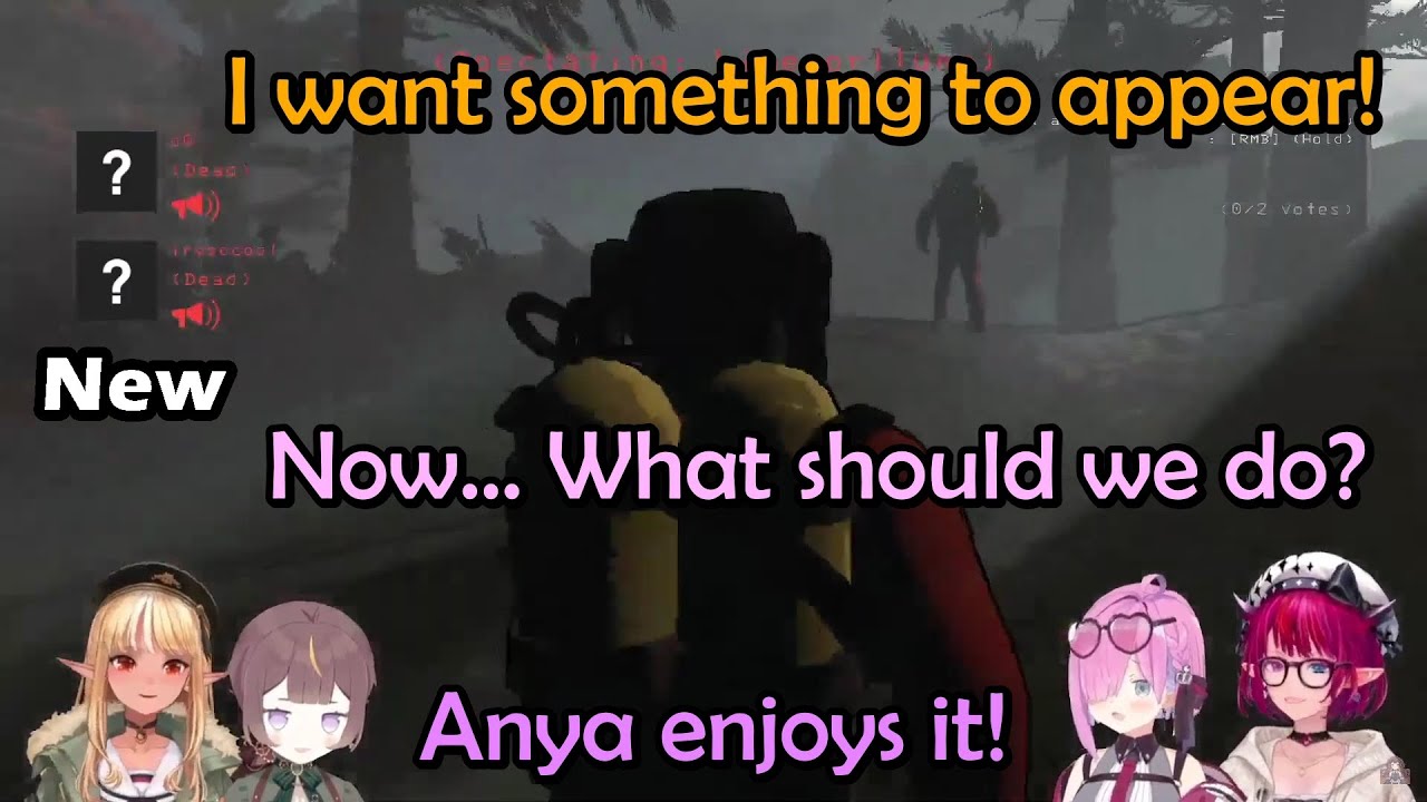 Anya and IRyS Have Fun Watching Luna and Flare Try to Survive Without Any Lethal Company's Knowledge