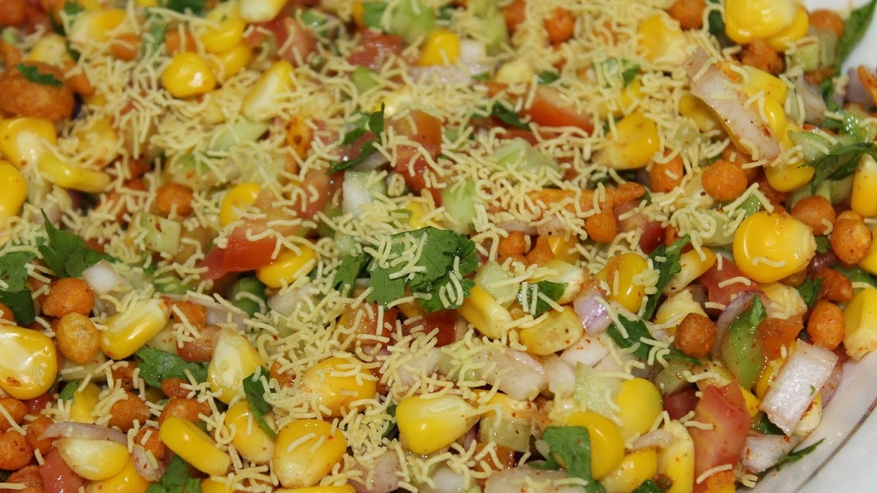 EASY CORN CHAAT!