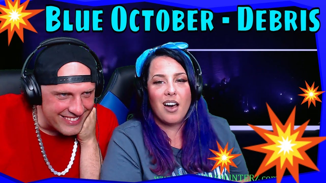 Blue October - Debris [Official Live Video] THE WOLF HUNTERZ REACTIONS