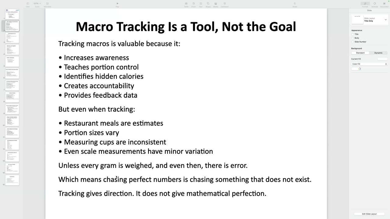 Fat Loss Is Built on Foundations, Not Perfection