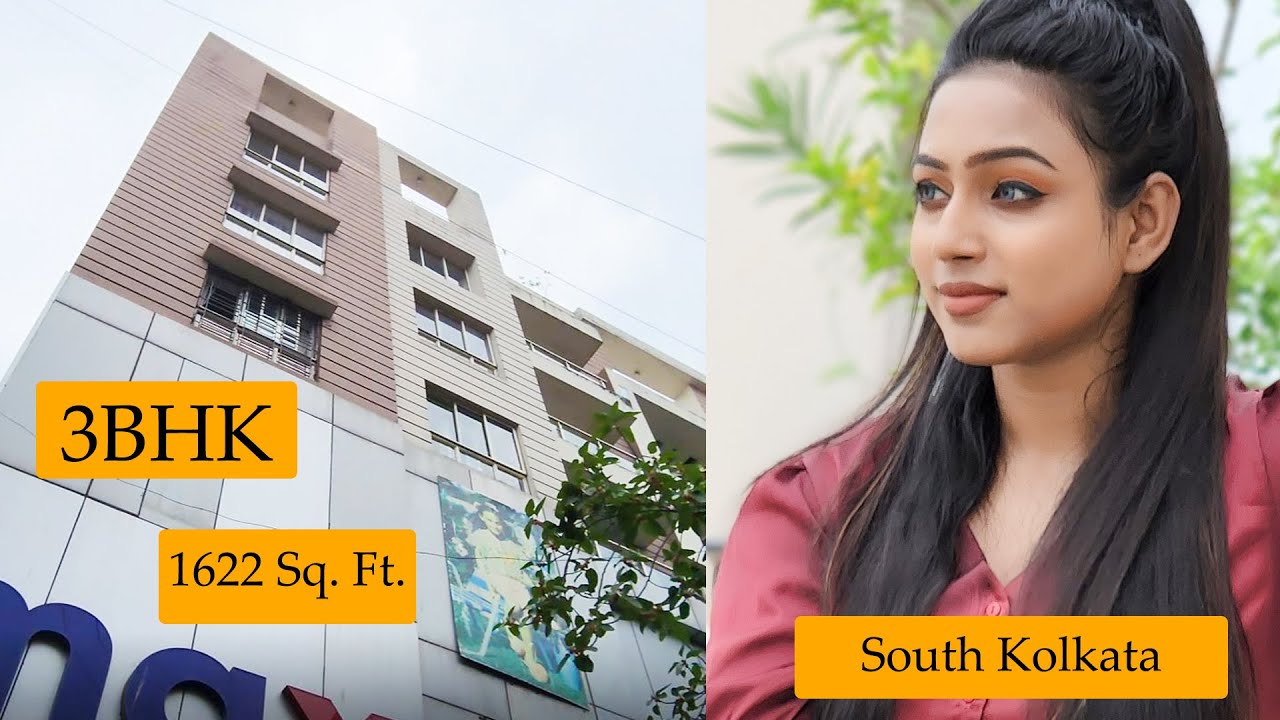 3 BHK 1622 Sq. Ft. South Facing Ready To Move Flat For Sale | South Kolkata | Root Realty | 2022