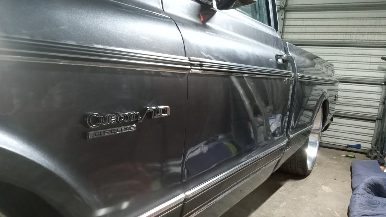 69-72 c10 side trim install