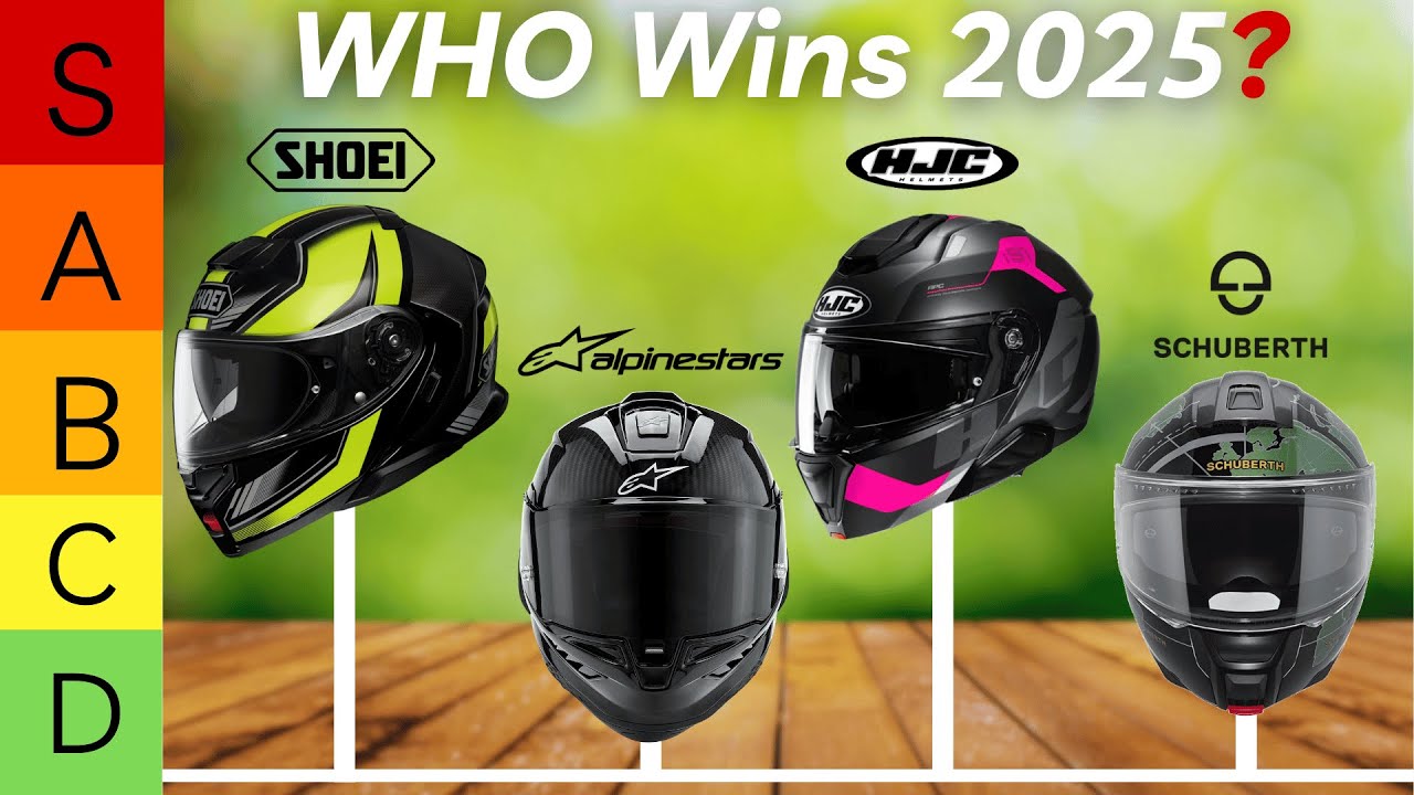 Best Motorcycle Helmets 2025 - Which Helmet Wins?