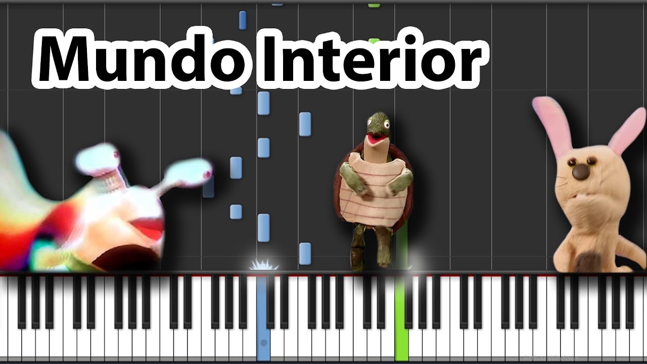 Mundo interior  - 31 Minutos - Piano Tutorial Karaoke