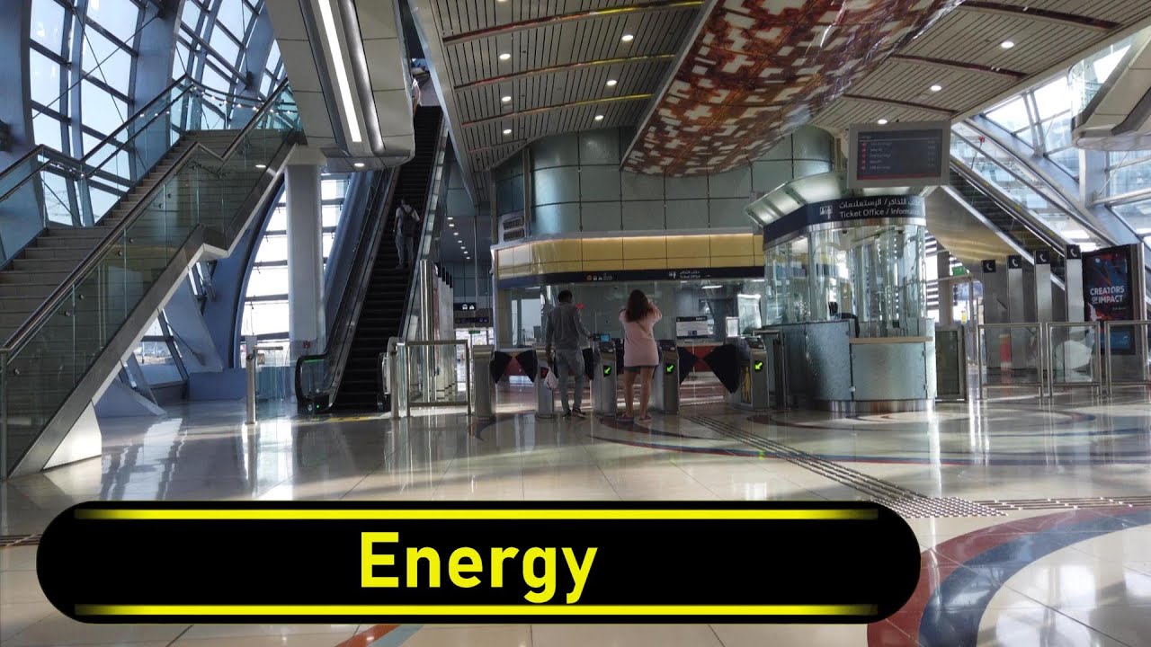 Metro Station Energy - Dubai 🇦🇪 - Walkthrough 🚶