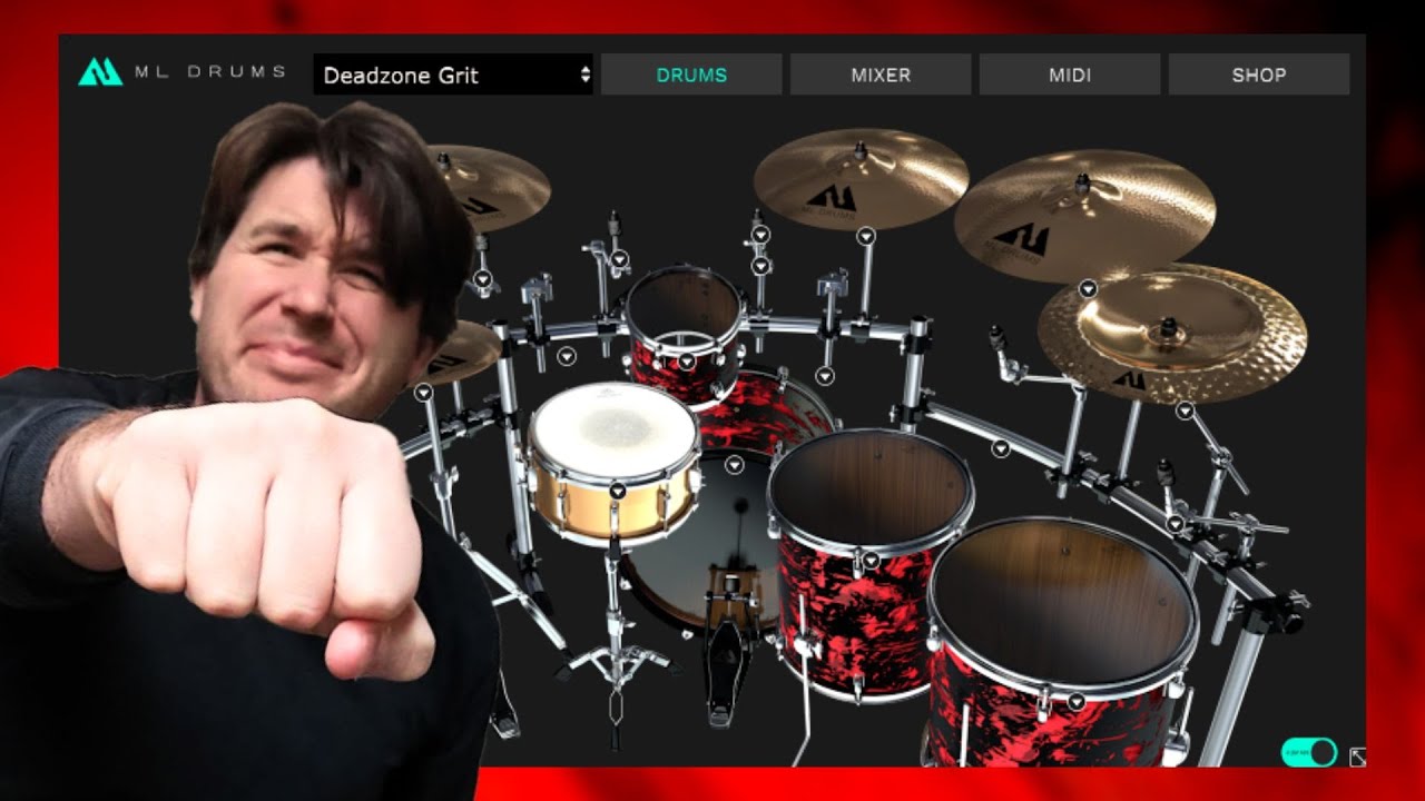 ML Drums Grit Plugin Has A Ridiculous Snare!