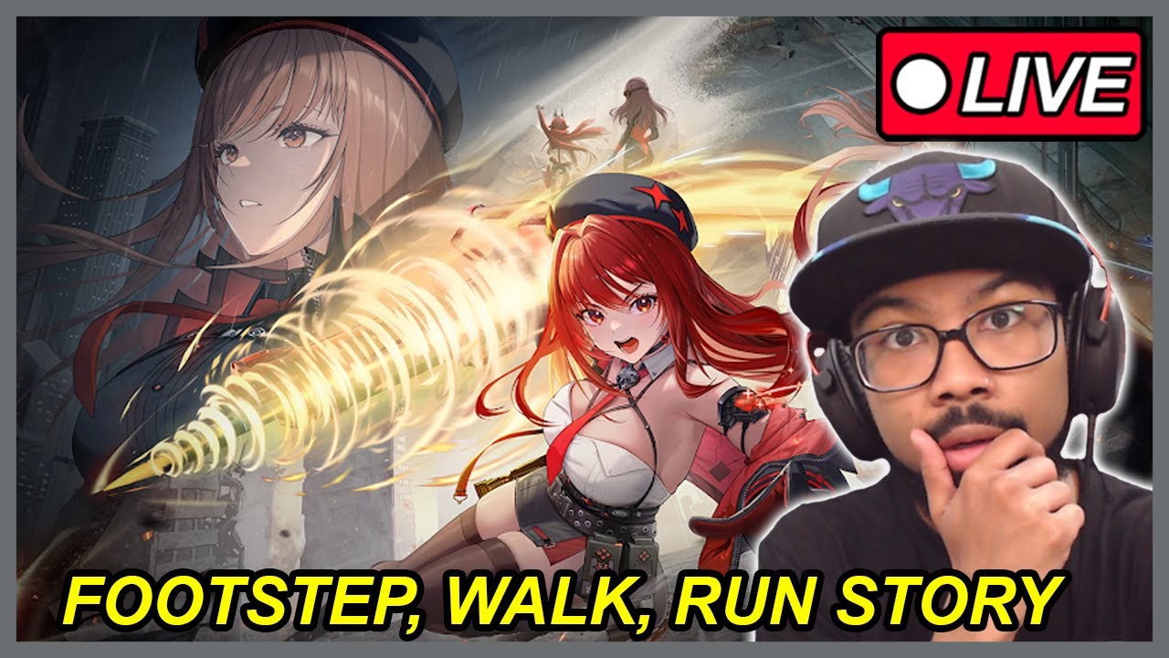 Goddess Of Victory: Nikke Footstep, Walk, Run Story REACTION!