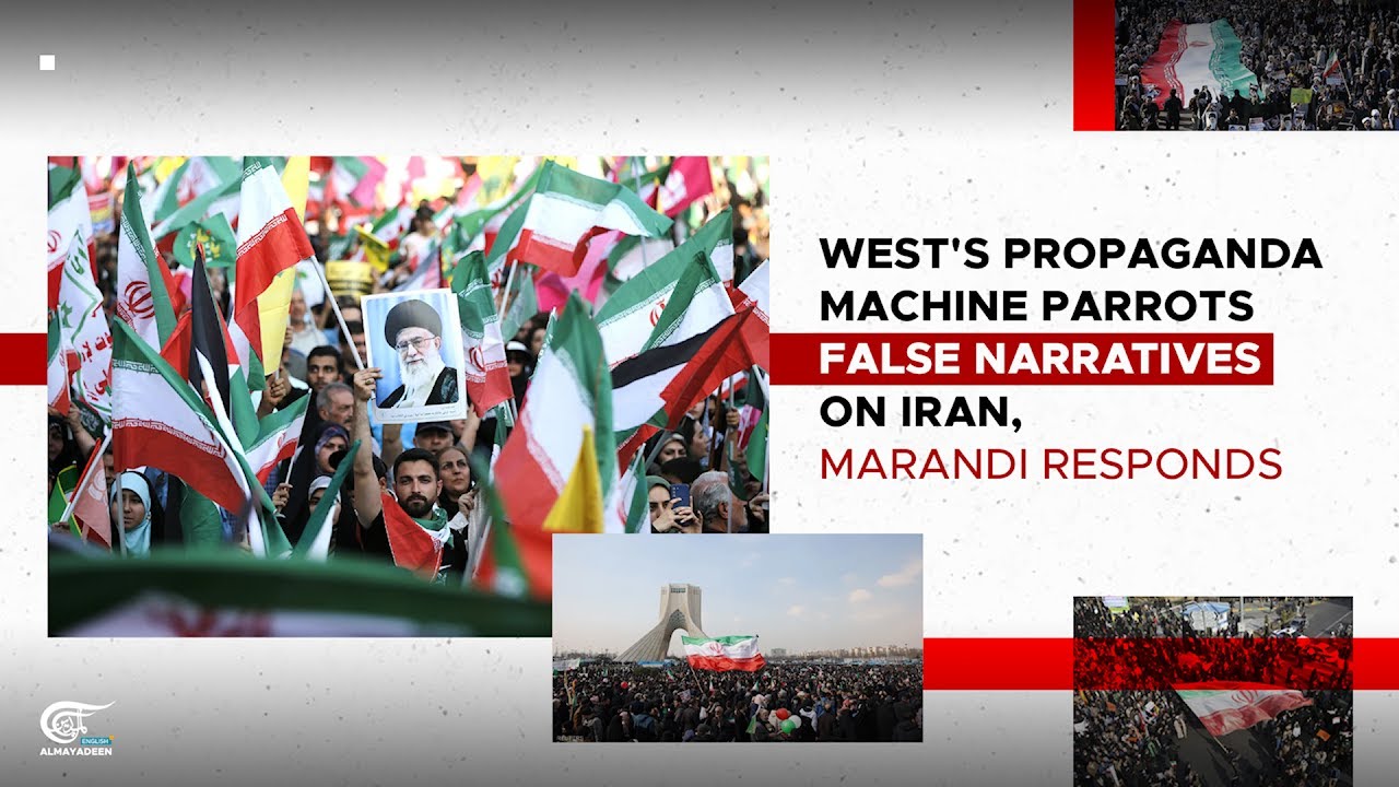 West's propaganda machine parrots false narratives on Iran, Marandi responds
