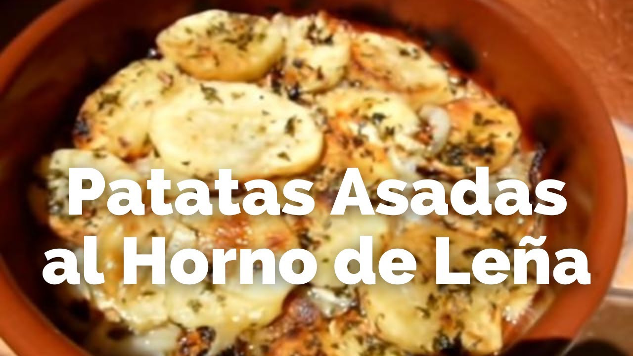 Patatas Asadas al horno de Leña / RECETA FÁCIL / Ricas y Baratas |