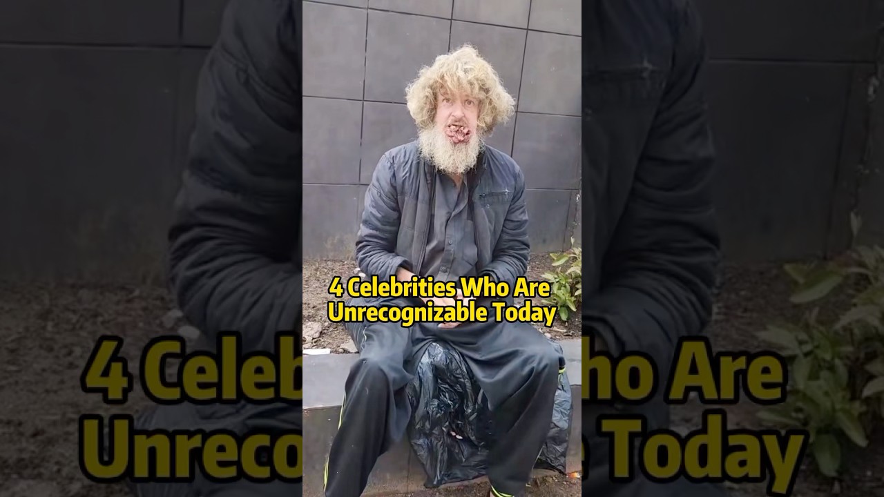 4 знаменитости, которых сегодня не узнать #знаменитости