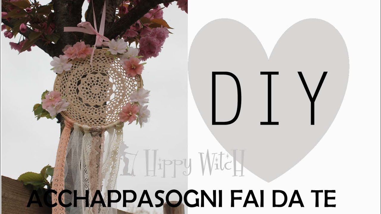 Tutorial Acchiappasogni ♡ Dreamcatcher Tutorial ♡ Come riutilizzare un CENTRINO -