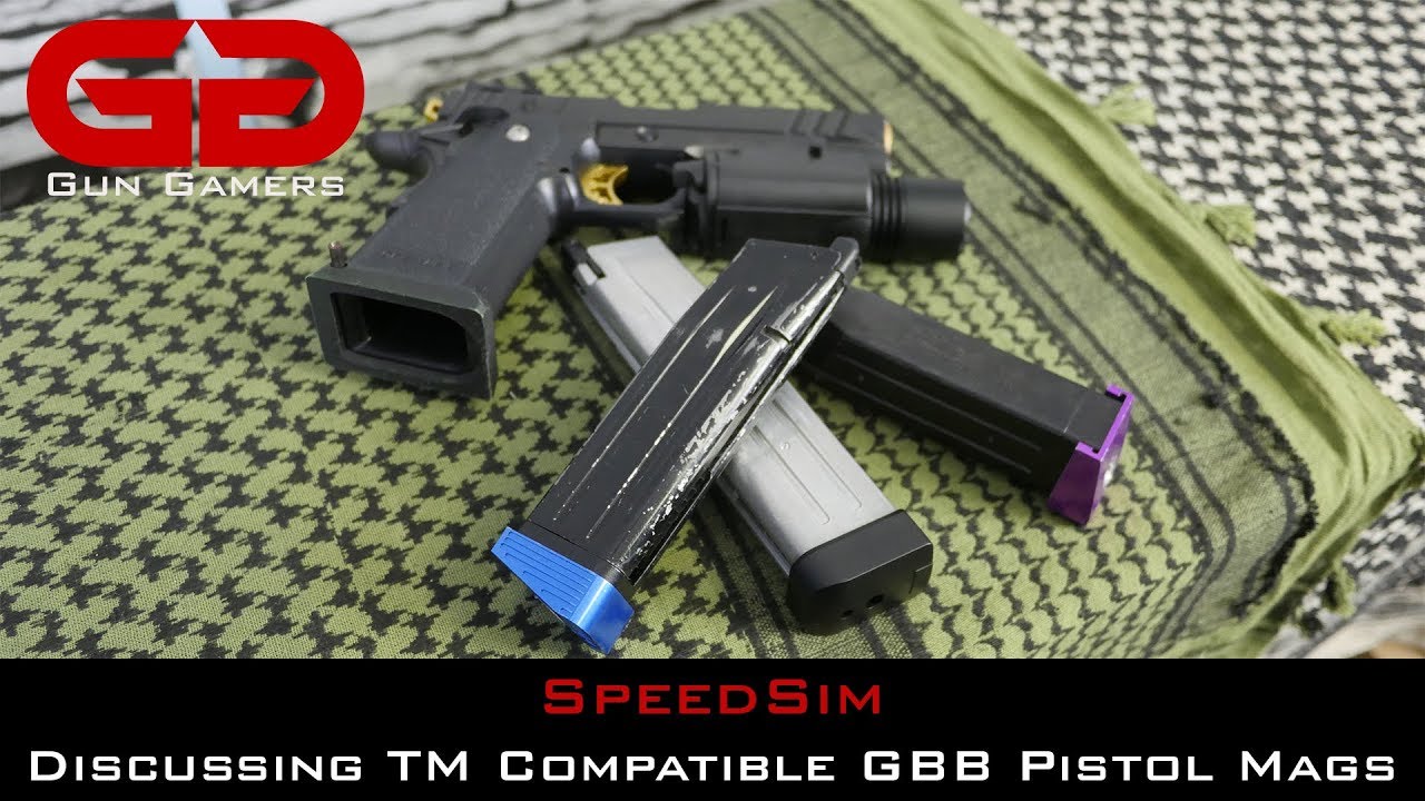 SpeedSim: Experiences With Various TM Compatible GBB Pistol Magazines