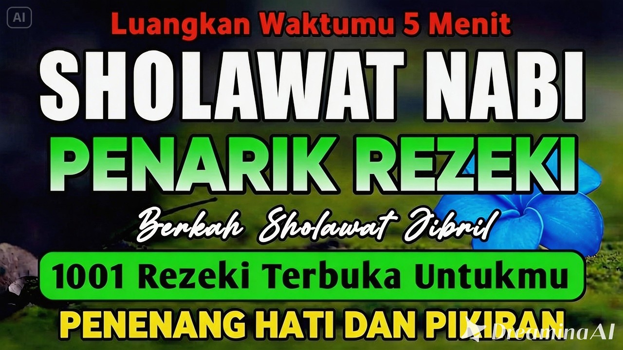 SHOLAWAT JIBRIL PENARIK REZEKI PALING DAHSYAT, Sholawat Nabi Muhammad SAW, SALAWAT PALING MERDU