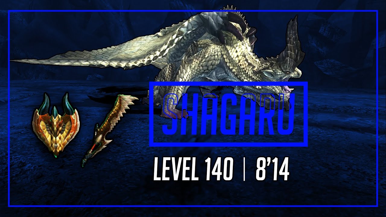 [MH4U/Citra] Lv140 Shagaru Magala | CB | 8'13"23