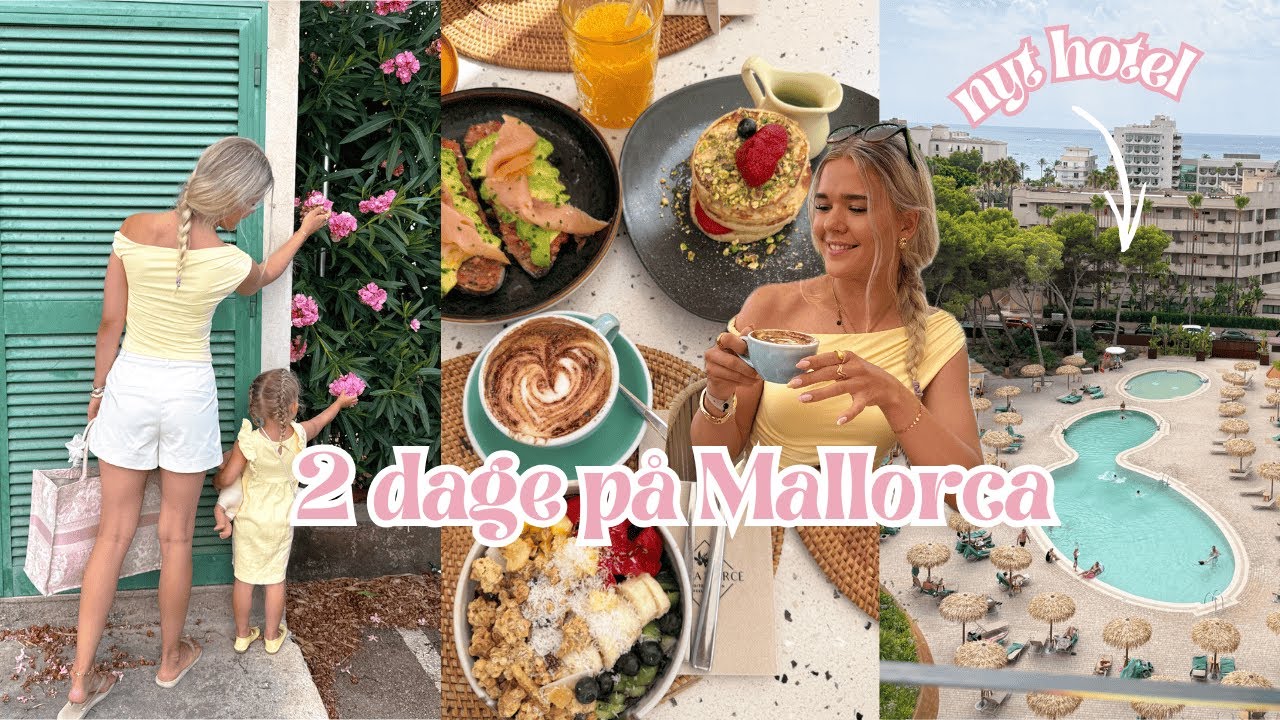 FERIEVLOG #4 FRA MALLORCA: vi skifter til 5-stjernet hotel + room tour