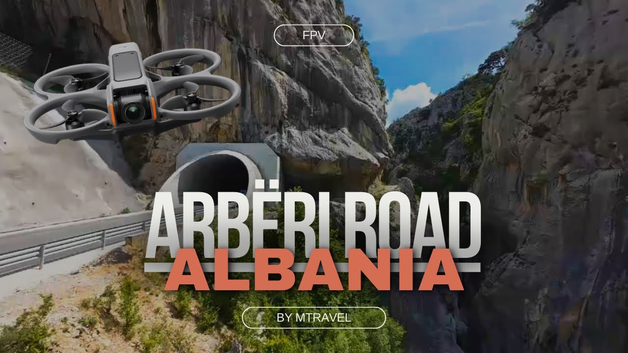 Arbëri Road | Rruga Arbërit, Shkalla e Tujanit - 🇦🇱 Albania @MTravelFPV