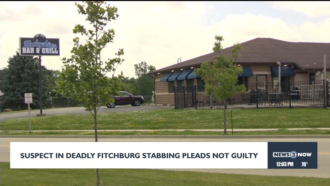 Suspect in deadly Fitchburg stabbing pleads not guilty