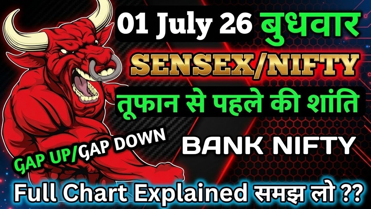 Nifty prediction for tomorrow! Bank nifty chart analysis! Sensex tomorrow Prediction #stockmarket