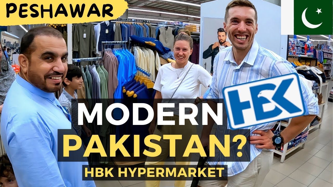 НОВЫЙ И СУПЕРСОВРЕМЕННЫЙ ГИПЕРМАРКЕТ в Пешаваре, Пакистан — HBK First Impression Vlog 2022! 🇵🇰