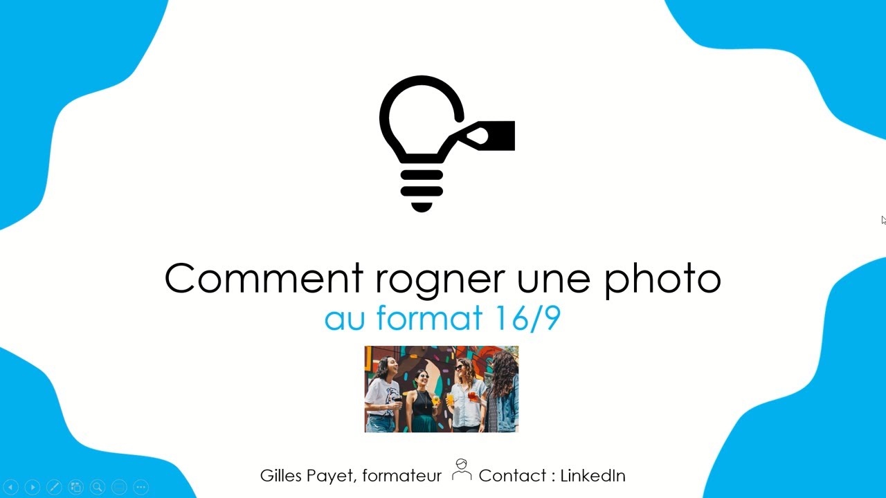 Rogner une photo au format 16/9