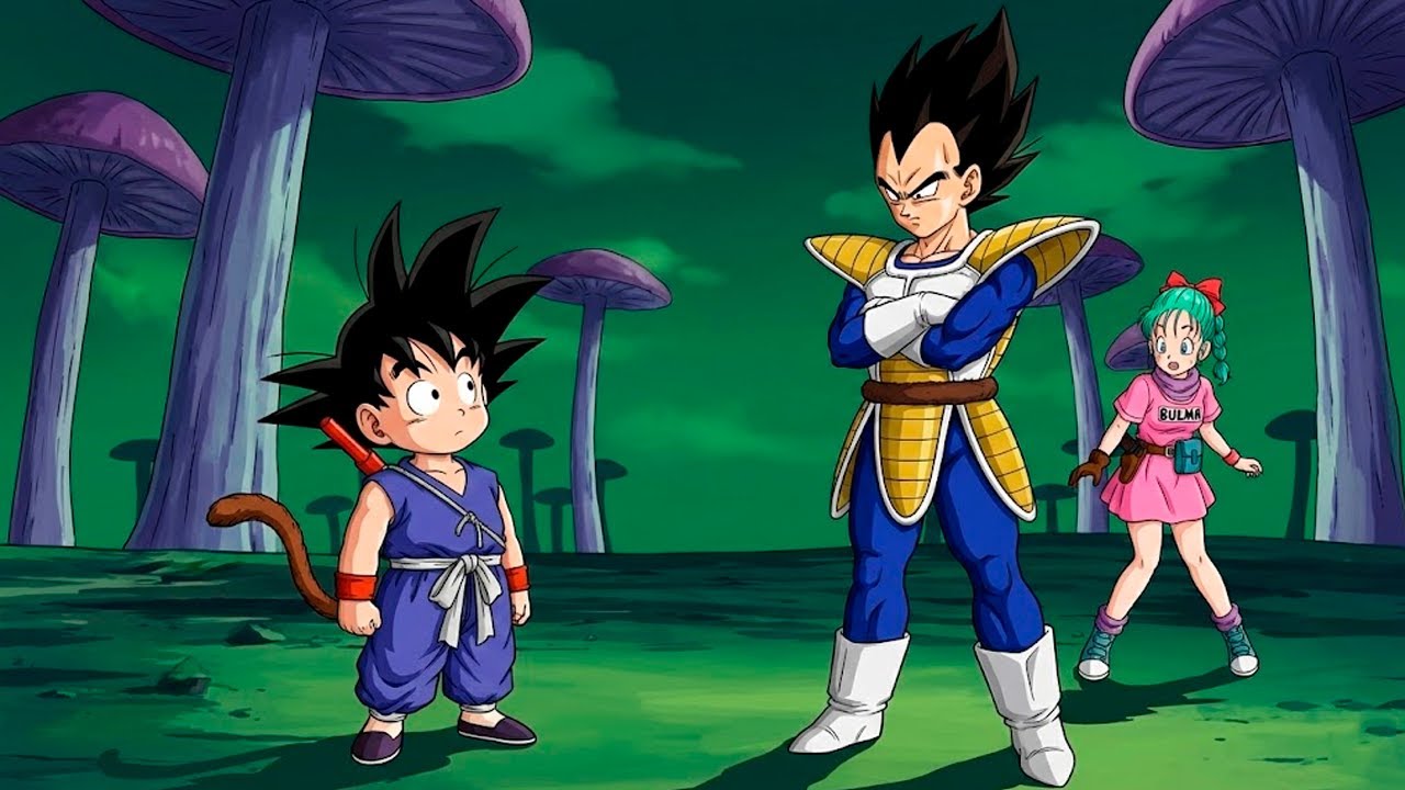 El día que vegeta fue a la tierra 10 años antes... | Capítulo 1
