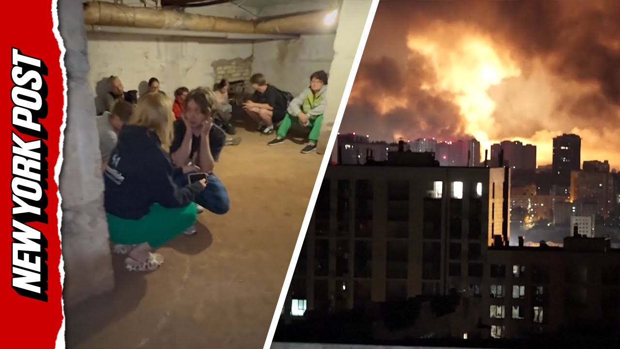 Russia pounds Ukraine's Kyiv with drones in massive overnight attack